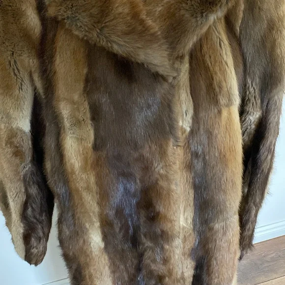 Vintage Long Mink Coat - Picture 2 of 9